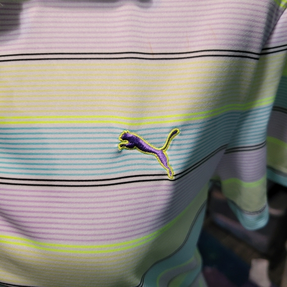 Puma Active Wear Polo Women's Size Large - Picture 4 of 6